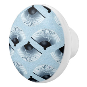 Fans Ceramic Knob