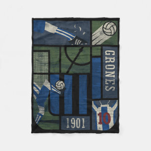 Fans Of Alianza Lima grones' Peruvian Soccer Fleece Blanket