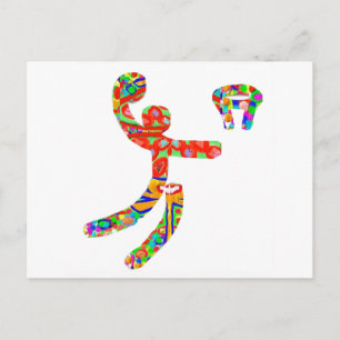 Fans of BasketBall Basket Ball Postcard