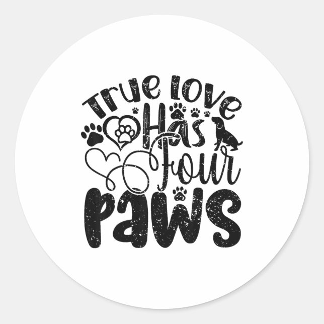 Fans Of Pet-related Animals Shelters Donors  Classic Round Sticker (Front)