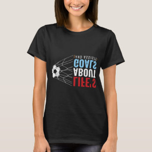 Fans Womens Patriotic Lifes About Goals And Ists S T-Shirt