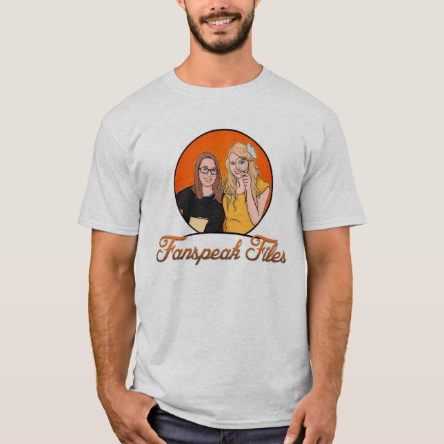 Fanspeak Files Logo T-shirt-Men's T-Shirt (Front)