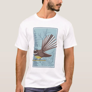 Fantail Piwakwaka T-Shirt