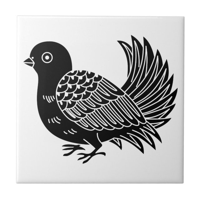 Fantail Tile (Front)