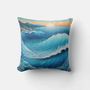 Fantasia Waters Seascape Cushion