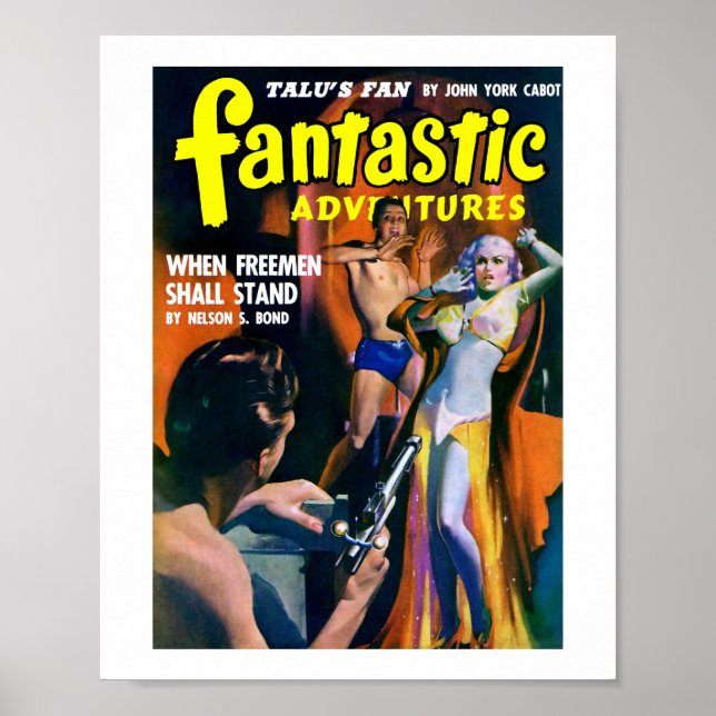 Fantastic Adventures (Nov, 1942) Poster (Front)