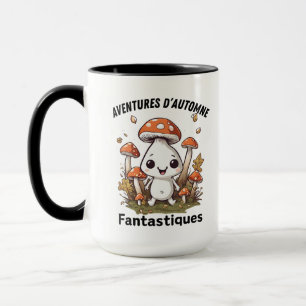 Fantastic Autumn Adventures, Mushroom, Morel Mug