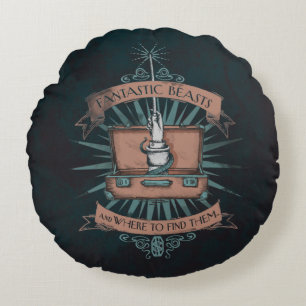 FANTASTIC BEASTS AND WHERE TO FIND THEM™ Briefca Round Cushion