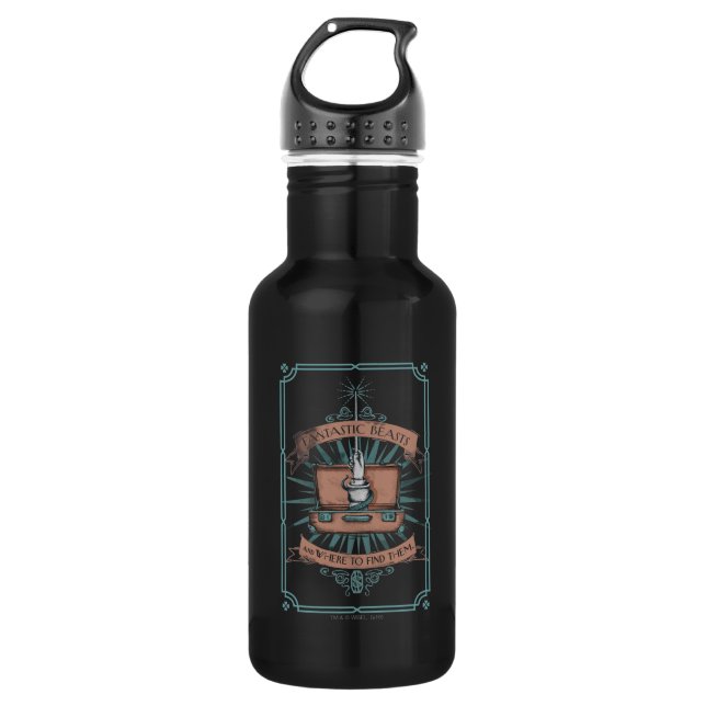 FANTASTIC BEASTS AND WHERE TO FIND THEM™ Briefcase 532 Ml Water Bottle (Front)