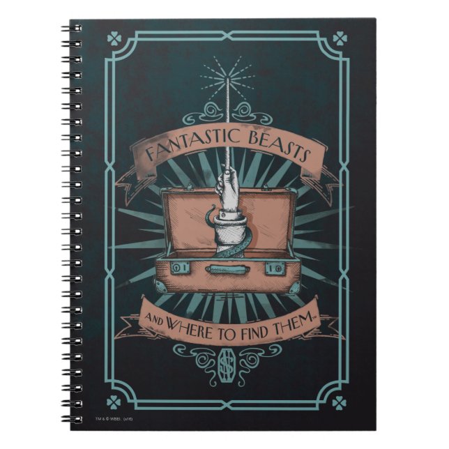 FANTASTIC BEASTS AND WHERE TO FIND THEM™ Briefcase Notebook (Front)
