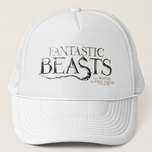 FANTASTIC BEASTS AND WHERE TO FIND THEM™ Logo Trucker Hat (Front)
