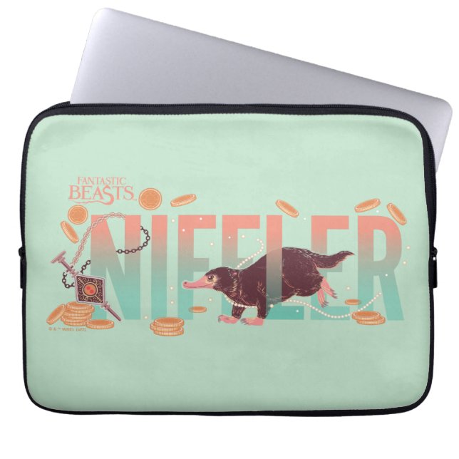 Fantastic Beasts Niffler Laptop Sleeve (Front)