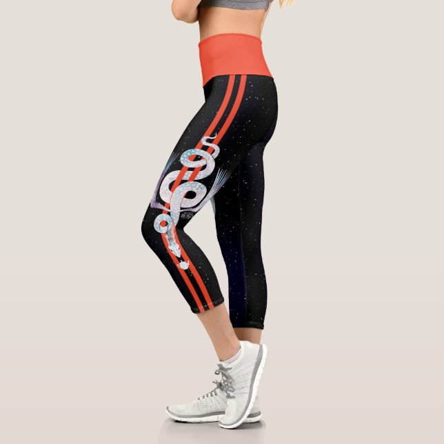 Fantastic Beasts Occamy Capri Leggings (Left)