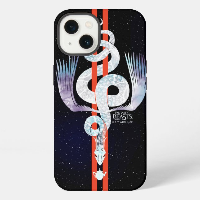 Fantastic Beasts Occamy iPhone Case (Back)