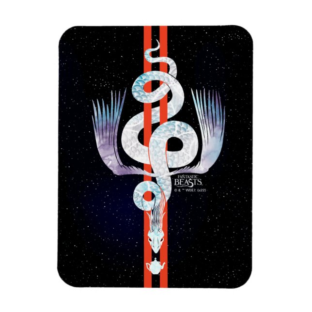 Fantastic Beasts Occamy Magnet (Vertical)