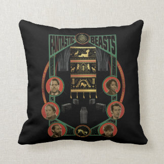 Fantastic Beasts Room of Requirement Graphic Cushion