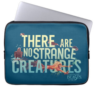 Fantastic Beasts - There Are No Strange Creatures Laptop Sleeve