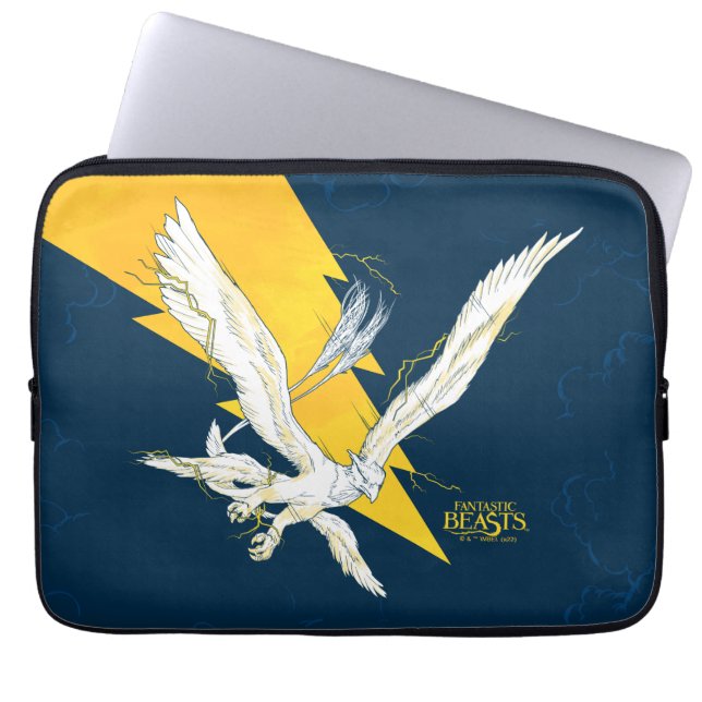 Fantastic Beasts Thunderbird Laptop Sleeve (Front)