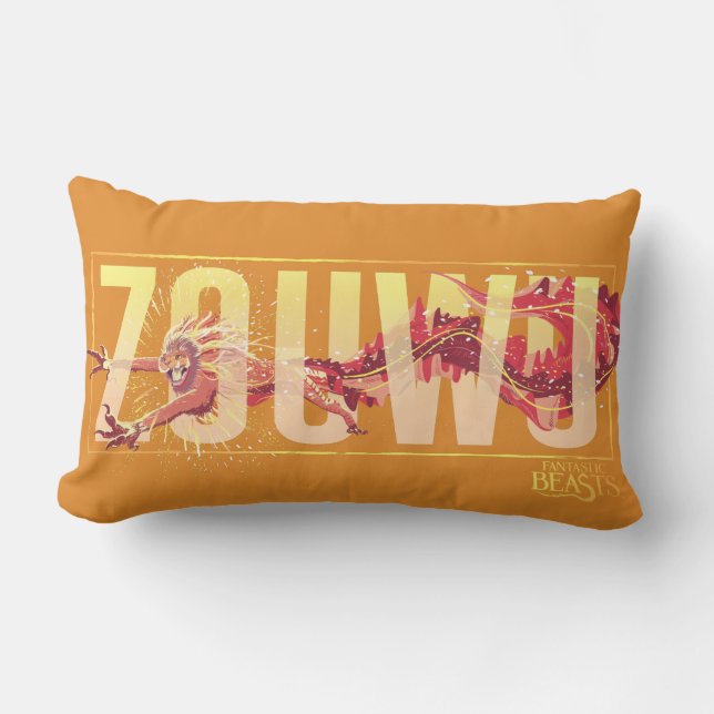 Fantastic Beasts Zouwu Lumbar Cushion (Front)