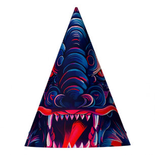 Fantastic Blossom Fury Dragon Party Hat