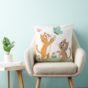 Fantastic Cats World designer cushion