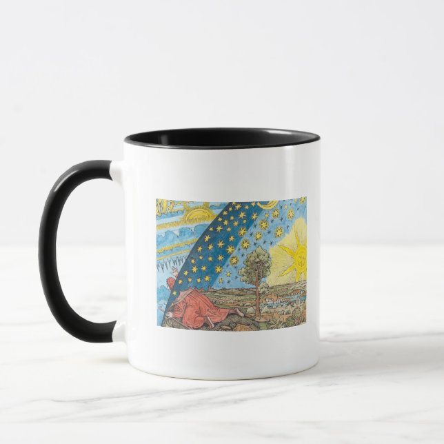 Fantastic Depiction of the Solar System Mug (Left)