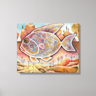 fantastic fish canvas print