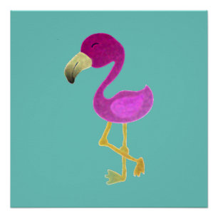 Fantastic Flamingo Poster