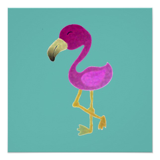 Fantastic Flamingo Poster (Front)