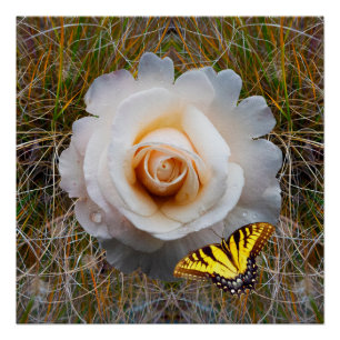 Fantastic flora Glossy Poster