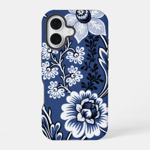 Fantastic Flowers (Blue) Fine Art iPhone 16 Case