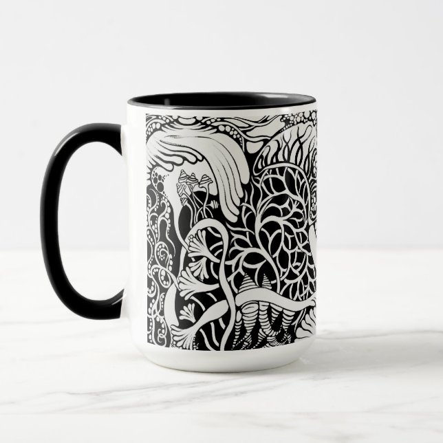 Fantastic forest mug (Left)
