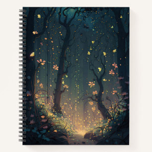 fantastic forest spirale notebook