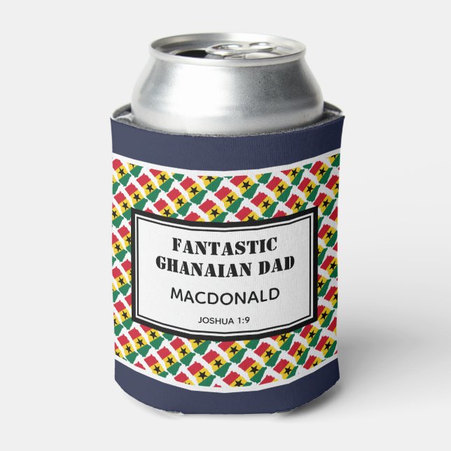 FANTASTIC GHANAIAN DAD CAN COOLER (Can Front)
