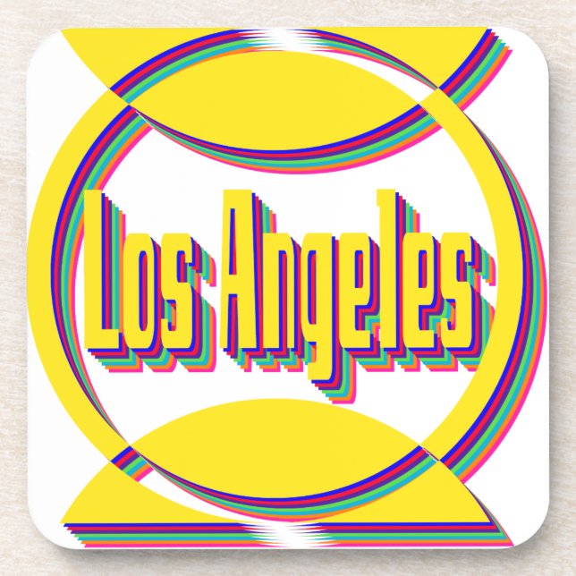 Fantastic Los Angeles 1 Coaster (Front)