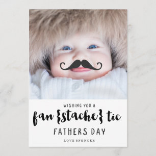 FANTASTIC MUSTACHE   FATHERS DAY CARD