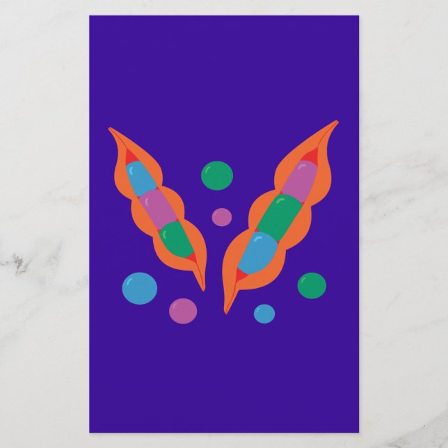 Fantastic Peapods Stationery (Front)