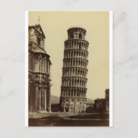 Fantastic photo of Pisa tower in 1860!