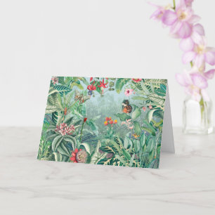 Fantastic Rainforest Paradise Card