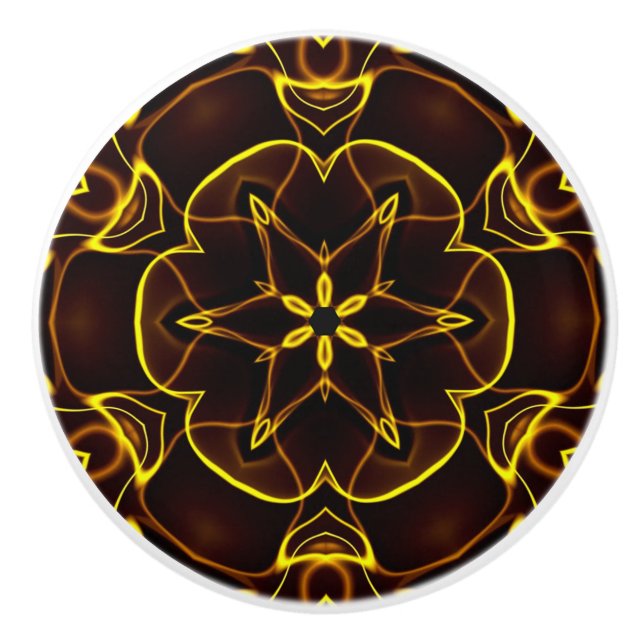Fantastic Tuscan Colours 01 ~   Ceramic Knob (Front)