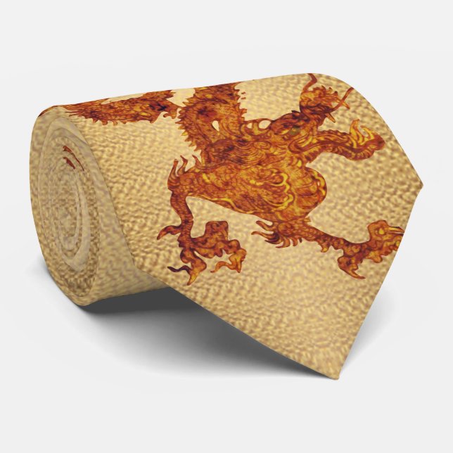 Fantastic Wood Dragon v23 Tie (Rolled)