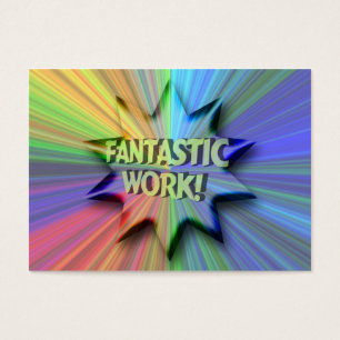Fantastic Work ACEO Trading Card