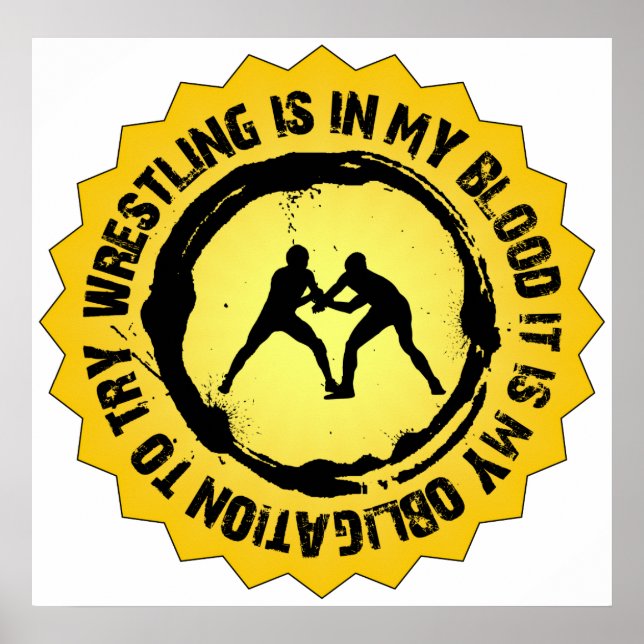 Fantastic Wrestling Seal Poster (Front)