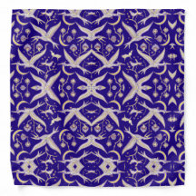 Fantastical Birds Mirrored Scarf