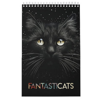 FANTASTICATS - Whimsical Cat Portraits Calendar