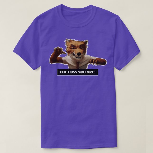FantasticFox Foxy The Cuss T-Shirt (Design Front)