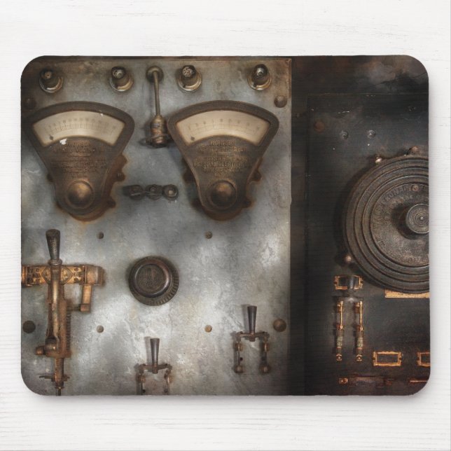 Fantasy - A tribute to Steampunk Mouse Pad (Front)