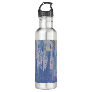 Fantasy Abstract Waterfront Cityscape 710 Ml Water Bottle