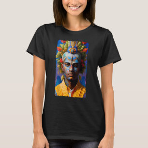 Fantasy AI Mystical Ethnic Man with Painted Face T-Shirt