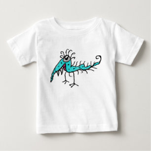Fantasy alien bird drawing baby T-Shirt
